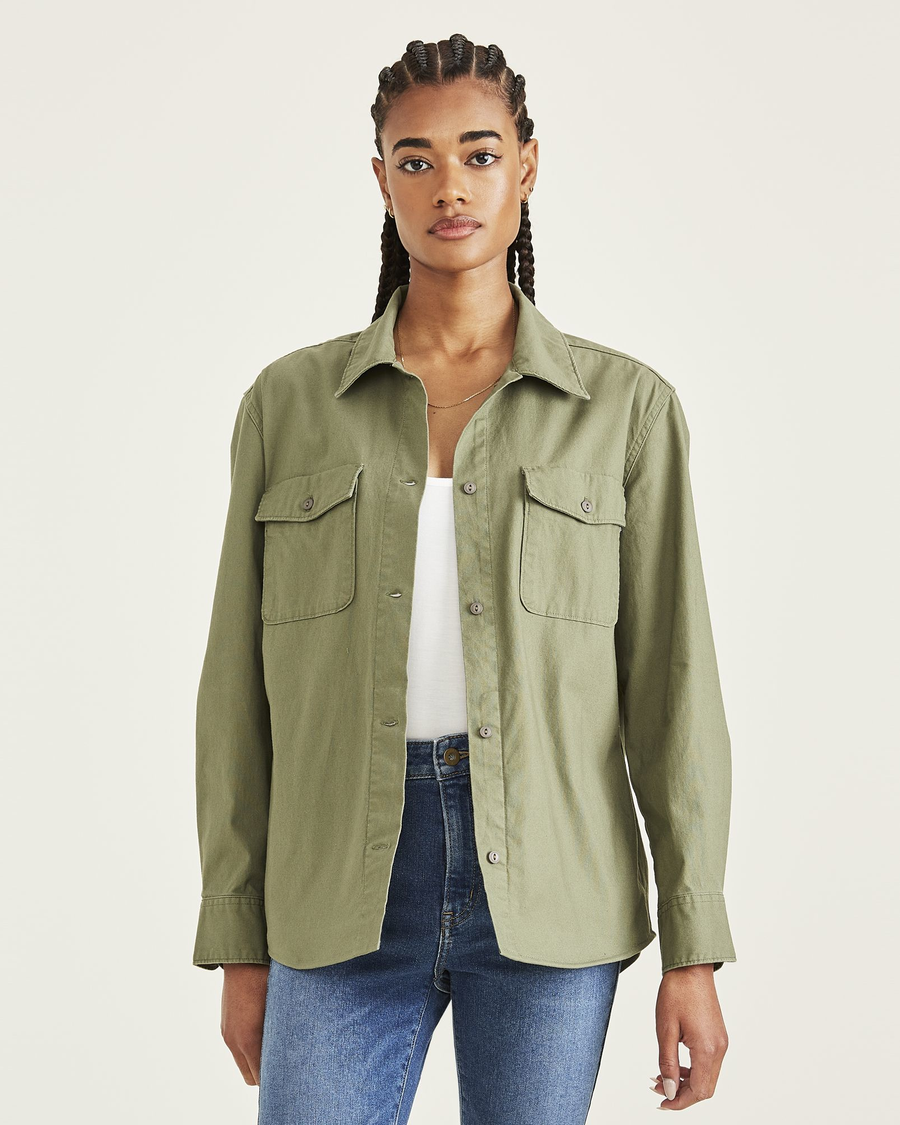 (image for) Unique Value Shirt Jacket, Relaxed Fit